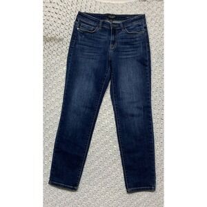 Judy‎ Blue Slim  Fit Jeans Womens Sz 9/29 Blue Denim Stretch W28 L28 Solid